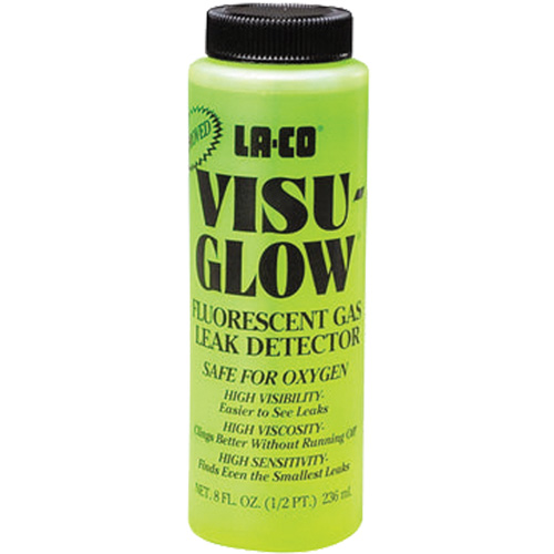 Visu-Glow® Leak Detector, Colour, Fluorescent Green, Marker Type, Liquid