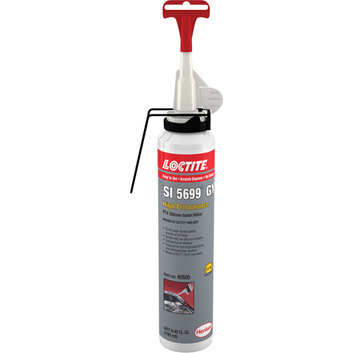5699™ RTV Silicone Gasket Maker, Format, 190 ml, Colour, Grey, Container Type, Tube
