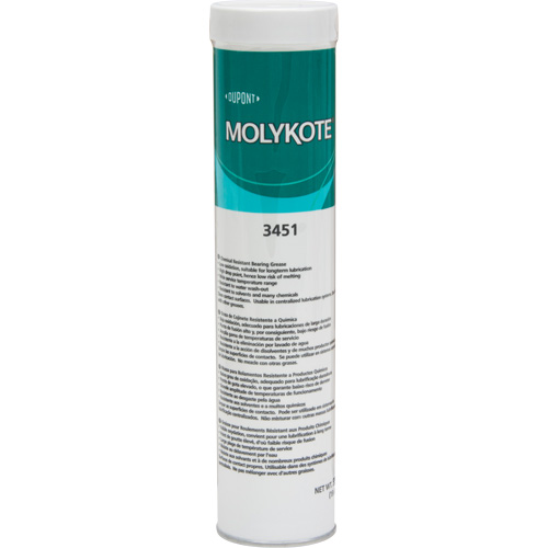 Molykote 3451 Bearing Grease, Format, 550 g, Container Type, Cartridge