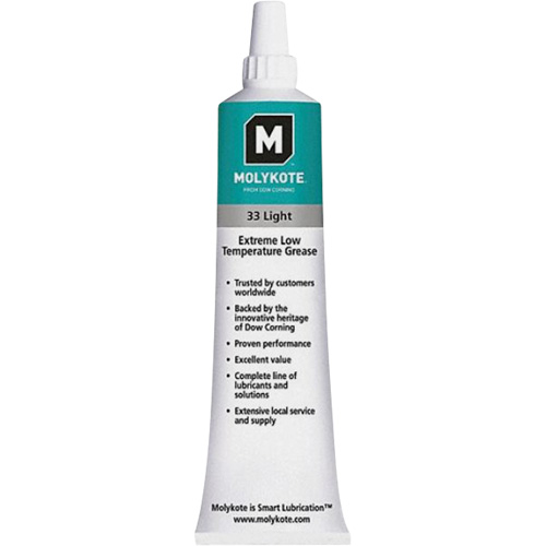 Molykote 33 Extreme Low-Temperature Bearing Grease, Format, 150 g, Container Type, Bottle