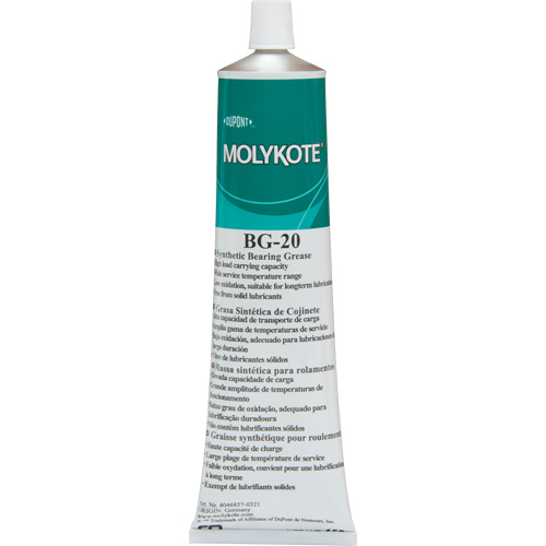 Molykote BG 20 High-Performance Synthetic Grease, Format, 150 g, Container Type, Bottle