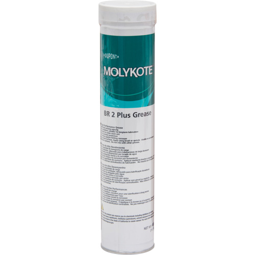 Molykote BR2-Plus Multi-Purpose E.P. Grease, Format, 400 g, Container Type, Cartridge