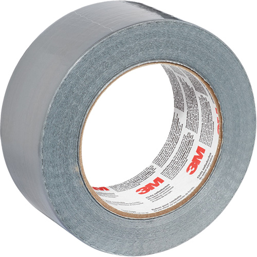 General-Purpose Poly-Coated Duct Tape, Width, 48 mm (2"), Length, 55 m (180'), Thickness, 8.5 mils, Colour, Silver