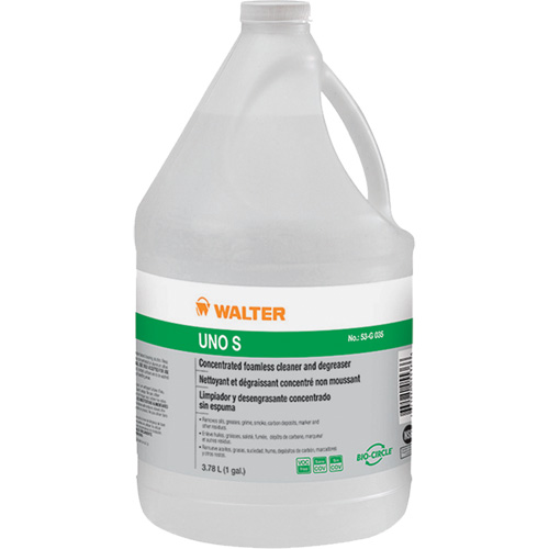 Uno™ S High Strength Cleaner & Degreaser, Format, 3.78 L, Container Type, Gallon, For Use With, Flooring, Concrete, Plastic, Stainless Steel, Steel