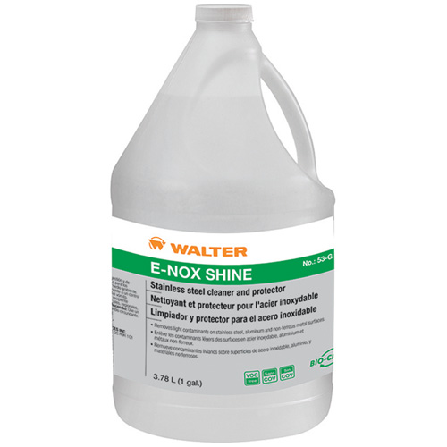 E-Nox Shine™ Cleaner & Protector, Format, 3.78 L, Container Type, Gallon, For Use With, Stainless Steel, Plastic, Aluminum