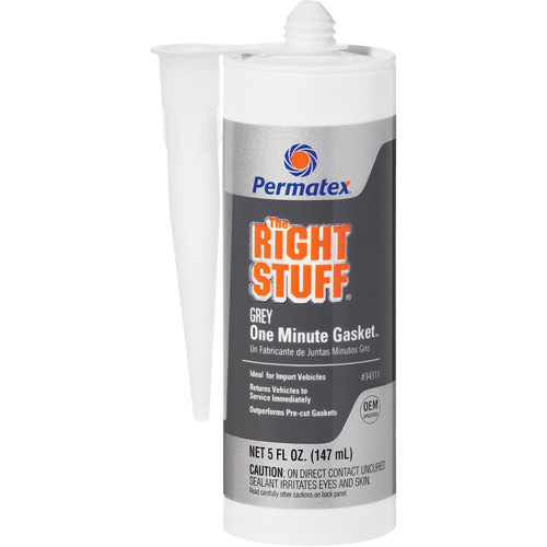 The Right Stuff® Instant Gasket Maker, Format, 147 ml, Colour, Grey, Container Type, Cartridge