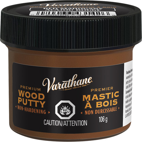 Varathane® Premium Wood Putty, Format, 106 g, Container Type, Tub, Colour Name, Red Mahogany