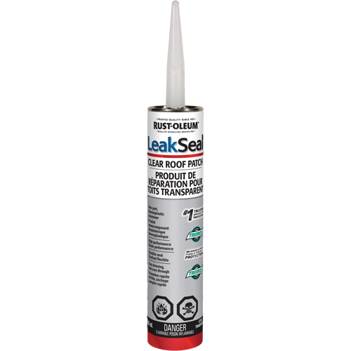LeakSeal® Clear Roof Patch, Container Type, Cartridge, Net Volume, 330 ml