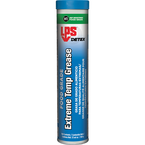 Detex® Food Grade Extreme Temp Grease, Format, 369 g, Container Type, Cartridge