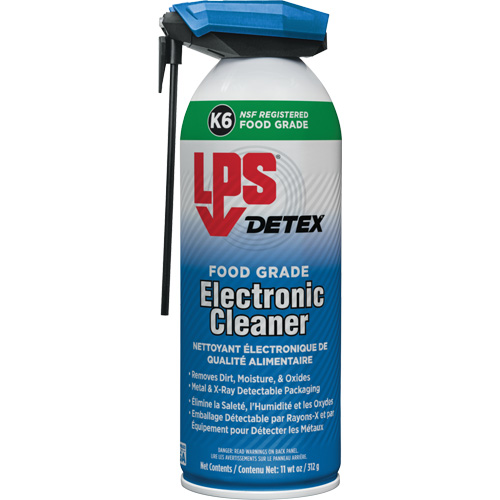 Detex® Food Grade Electronic Cleaner, Format, 11 oz./312 g, Container Type, Aerosol Can