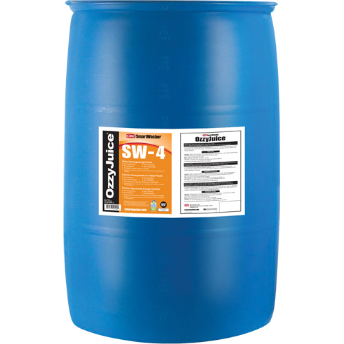 SmartWasher OzzyJuice SW-4 HD Degreasing Solution, Format, 55 Gal., Container Type, Drum