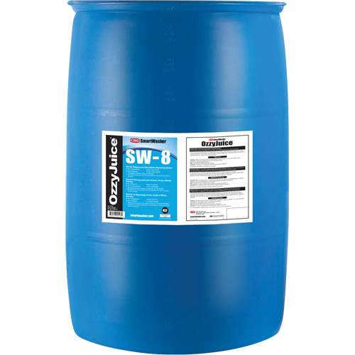 SmartWasher OzzyJuice SW-8 Aircraft, Weapons & Select Metals Degreasing Solution, Format, 55 Gal., Container Type, Drum