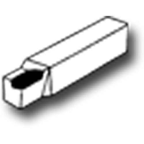 Carbide-Tipped Brazed Single Point Tool, Trade Name, AR10, Cutting Edge Length, 4", Thickness, 5/8", Grade, C2