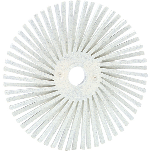 Scotch-Brite™ Radial Bristle Discs, Grit, 120, Diameter, 3", Shank", 42802, Colour, White