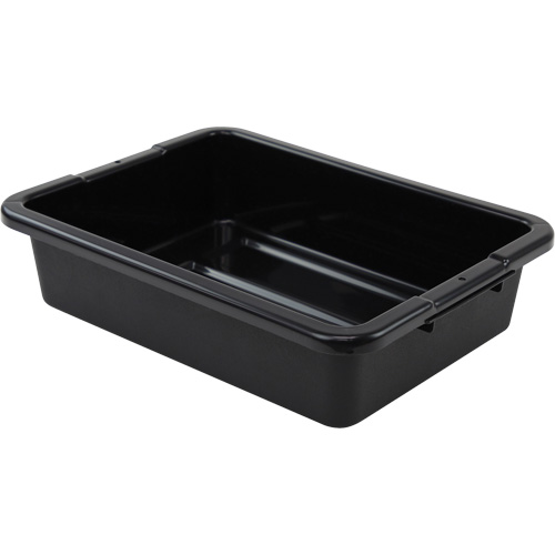 All-Purpose Ribbed-Bottom Storage Tub, Height, 5", Depth, 15", Length, 20", Material, Plastic