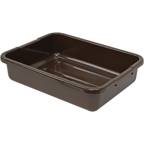 All-Purpose Ribbed-Bottom Storage Tub, Height, 5", Depth, 15", Length, 21", Material, Plastic