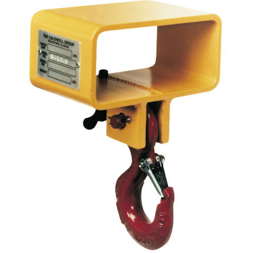 Single Fork Hooks, Fork Pocket Dimensions, 6-1/2" x 2-1/2", Hook opening, 27/32", Weight, 16 lbs.