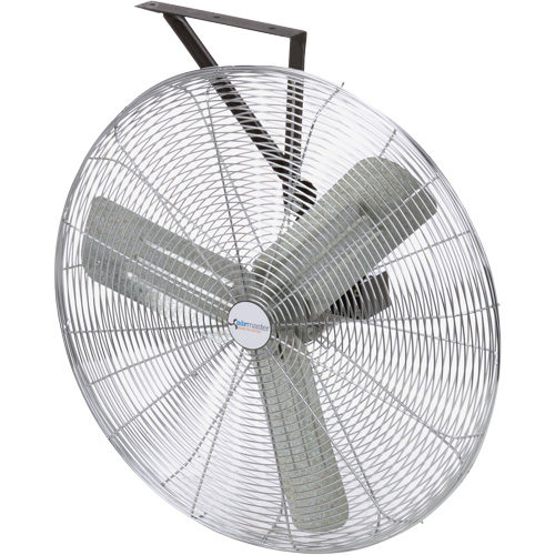Non-Oscillating Wall Fan, Diameter, 24", No. of Speeds, 3, Usage Type, Commercial, Size, 24"