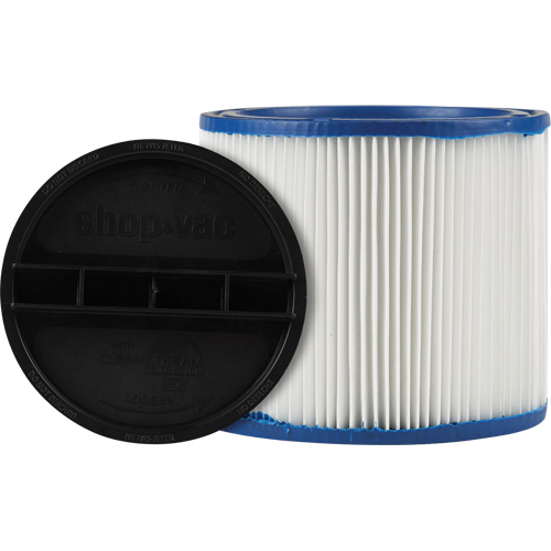 CleanStream® Gore® Wet/Dry Vacuum Filter, Fits US Gallon Size, 5 US gal., Type, Cartridge/Hepa
