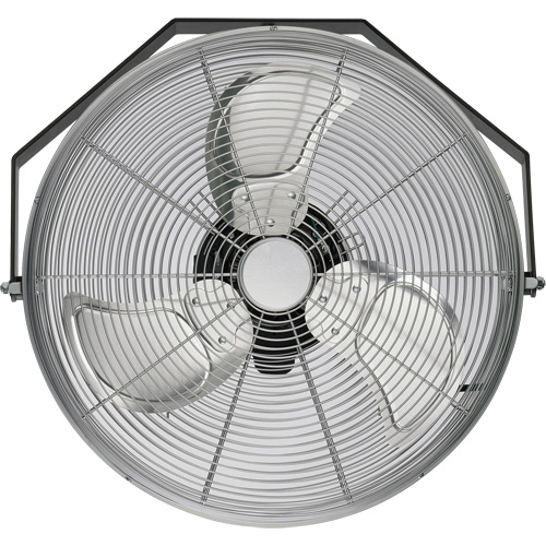 Industrial Workstation Fan, Diameter, 18", No. of Speeds, 3, CFM, 3800, HP, 1/4