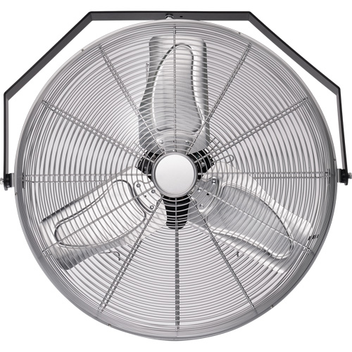 Industrial Workstation Fan, Diameter, 24", No. of Speeds, 2, CFM, 8600, HP, 1/3