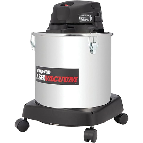 Ash Dry Vacuum, Voltage, 120 V, Tank Capacity, 5 gal., Cord Length, 6', Hose Diameter, 1.5"