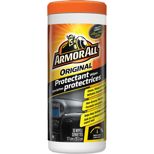 Original Protectant Vehicle Wipes, No. of Wipes, 30
