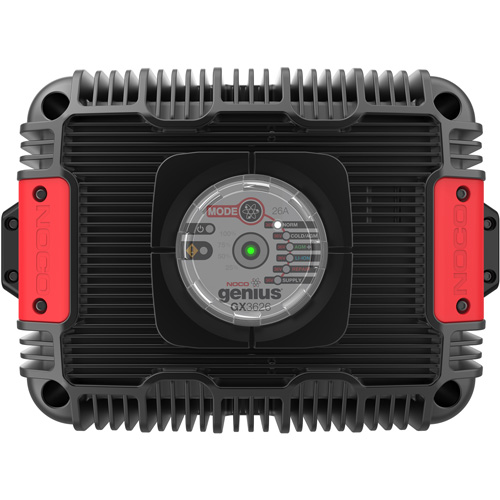 Genius® GX3626 26-Amp Industrial Battery Charger, Includes, GX3626 36V Industrial Battery Charger; Integrated DC Cable with HD Eyelets; Integrated AC Cable with Type B Plug; User Guide & Warranty Information, Line Voltage, 100V to 240V AC