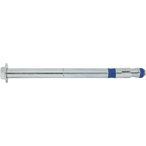 Power Bolt™ Removable Sleeve Anchors, Size, 5/8", Length, 8-1/2", Finish, Carbon Steel