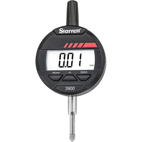 3900 Series Electronic Indicator, Range, 0 mm - 12.5 mm, Stem Diameter, 8 mm, Spindle Thread, M2.5 x 0.45