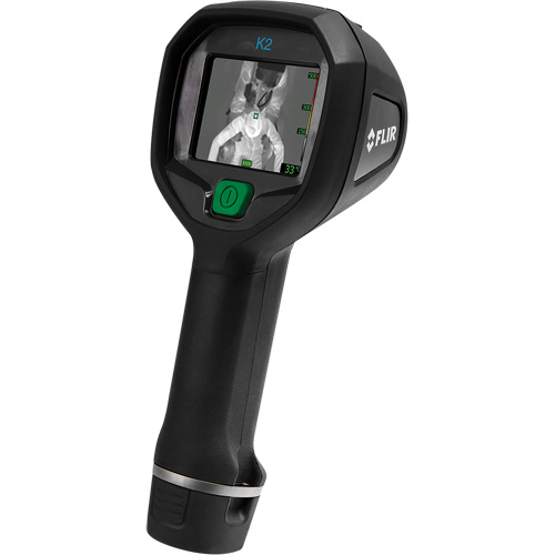 Fire Protection Thermal Imager, Display Size, 3", Display Type, Built-in, Resolution, 320 x 240 pixels, Thermal Sensitivity, 100 mK, IP Rating, IP67, IR Resolution, 160 x 120 pixels