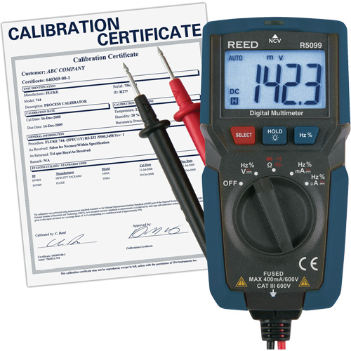 Compact Multimeter with Non-Contact Voltage and ISO Certificate, Voltage Readings, AC/DC, Current Readings, AC/DC, AC Voltage Range, 4, 40, 400, 600V, DC Voltage Range, 400mV, 4, 40, 400, 600V