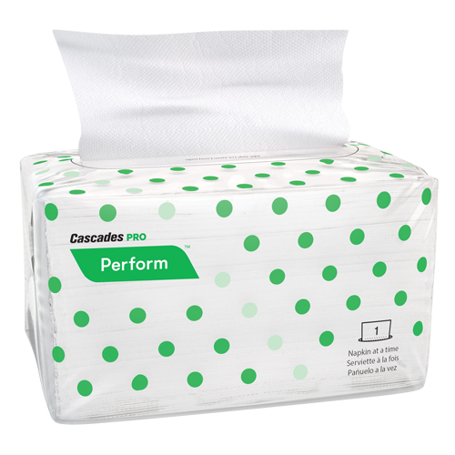Pro Perform™ Inter-Fold Towels, Sheet Width, 4.25", Ply, 1, Sheet Length, 6.5", Sheets/Pkg., 188