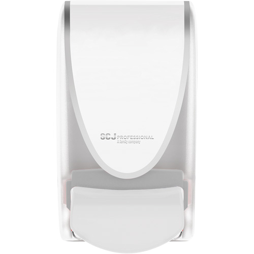 Proline Quick-View™ Transparent Soap Dispenser, Capacity, 1000 ml, Style, Push, Format, Cartridge Refill, Colour, White & Chrome