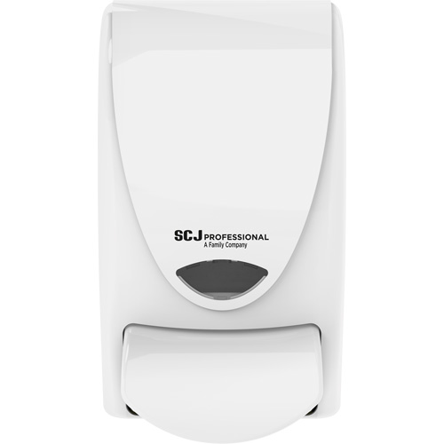 Proline Curve Soap Dispenser, Capacity, 1000 ml, Style, Push, Format, Cartridge Refill, For Use With, All 1 L Manual SC Johnson Professional Product Cartridges, Colour, White & Chrome