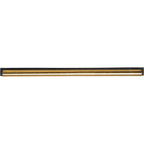Window Squeegee Channel and Rubber, Blade Length, 22", Frame Material, Brass, Squeegee Material, Rubber
