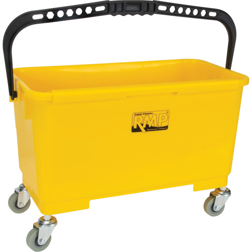 Window Washer Bucket, Colour, Yellow, Dimensions, 22” W x 10-5/8” D x 13” H, Manufacturer's Warranty, 1 Year Limited