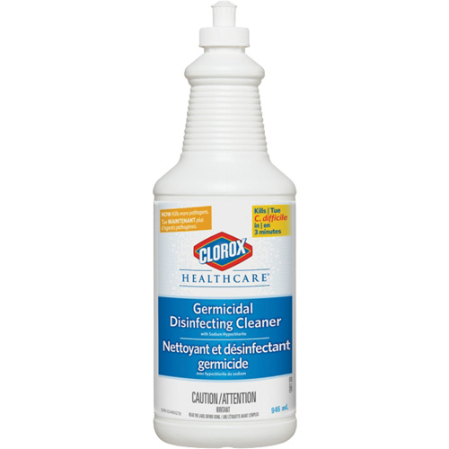 Healthcare® Germicidal Cleaner, Container Size, 946 ml, Container Type, Trigger Bottle