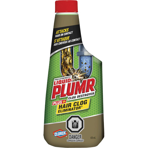 Liquid-Plumr® Hair Clog Eliminator, Container Type, Bottle, Container Size, 473 ml
