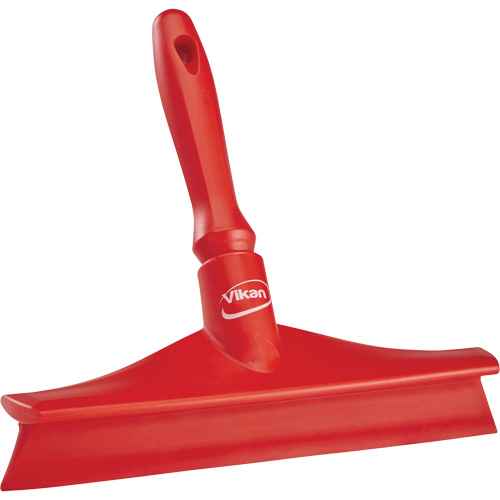 Ultra Hygiene Bench Squeegee, Colour, Red, Blade Length, 10", Width, 3-1/2", Height, 3-2/5"