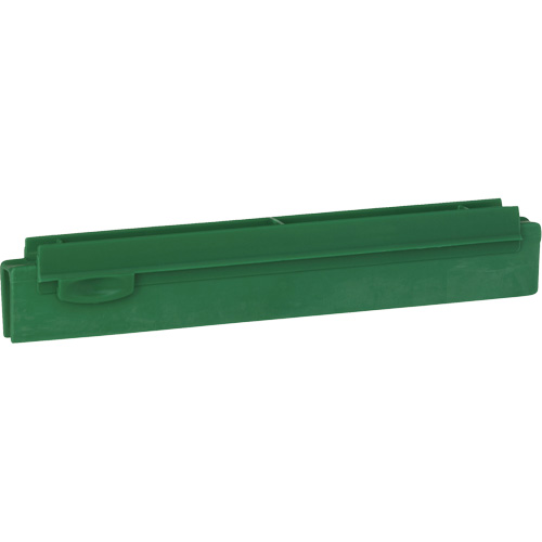 10" Double Ultra Hygiene Squeegee Refill Cartridge, Part, Blade, Colour Family, Green, Length, 10"