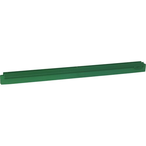 24" Double Ultra Hygiene Squeegee Refill Cartridge, Part, Blade, Colour Family, Green, Length, 24"
