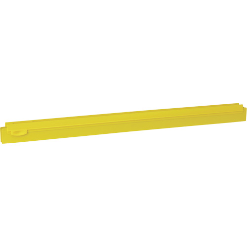 24" Double Ultra Hygiene Squeegee Refill Cartridge, Part, Blade, Colour Family, Yellow, Length, 24"