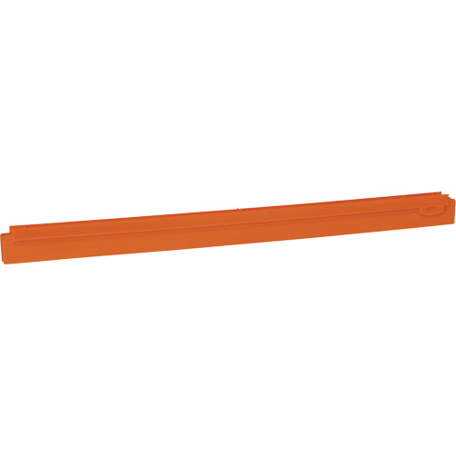 24" Double Ultra Hygiene Squeegee Refill Cartridge, Part, Blade, Colour Family, Orange, Length, 24"