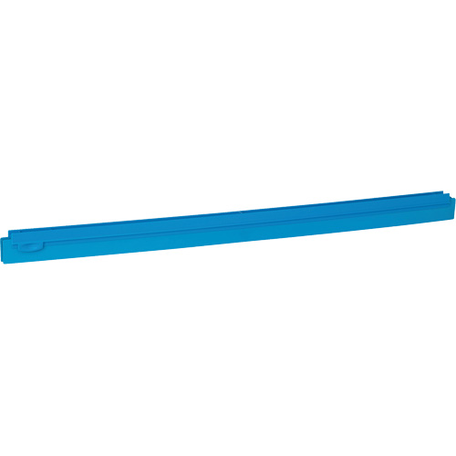 28" Double Ultra Hygiene Squeegee Refill Cartridge, Part, Blade, Colour Family, Blue, Length, 28"