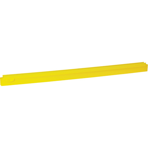 28" Double Ultra Hygiene Squeegee Refill Cartridge, Part, Blade, Colour Family, Yellow, Length, 28"