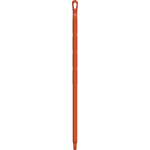 Ultra Hygiene Handle, Style, Standard, Material, Polypropylene, Length, 40", Diameter, 1-1/4", Max. Temperature, 250°F