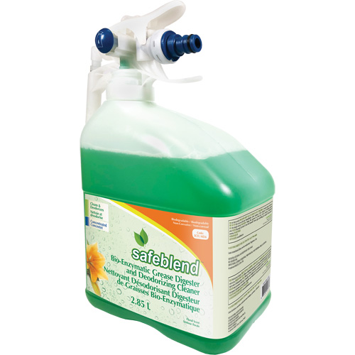 Concentrated Bioenzymatic Grease Digester & Deodorizing Cleaner, Format, 4 L, Container Type, Jug
