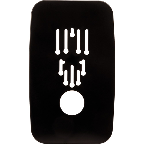 Replacement Universal Wall Plate for Soap Dispenser, Colour, Graphite