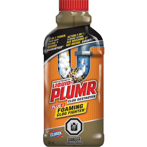 Liquid-Plumr® Slow Flow Fighter™ Clog Destroyer, Container Type, Bottle, Container Size, 502 ml